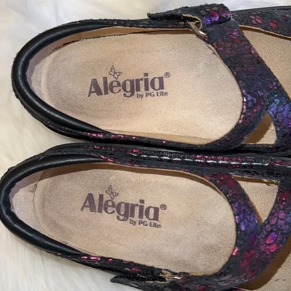 ⭐️ Alegria Maryjane Black/Pink