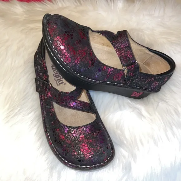 ⭐️ Alegria Maryjane Black/Pink