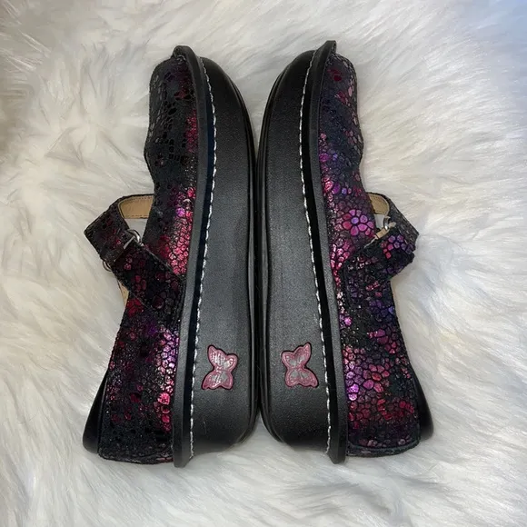 ⭐️ Alegria Maryjane Black/Pink