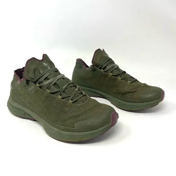 ** Arcteryx Norvan SL Gore-Tex Trail Running Shoes in Green Size 6/ 37.3
