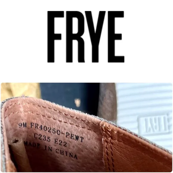 🆕 Frye ✨ Melanie Slip On Shoes in Pewter • Size 9