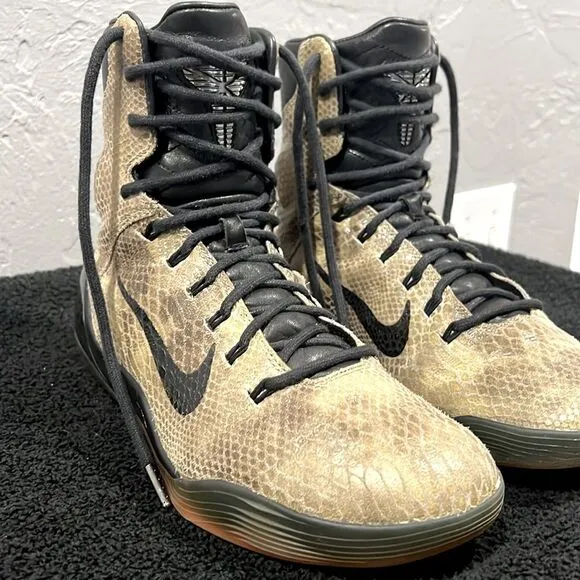 🔥🏀 NIKE KOBE 9 High EXT QS Basketball Shoes 716616 001 Men Size 8 -GUC