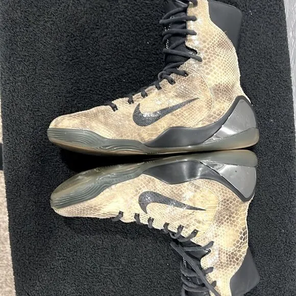 🔥🏀 NIKE KOBE 9 High EXT QS Basketball Shoes 716616 001 Men Size 8 -GUC