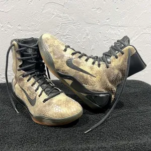 🔥🏀 NIKE KOBE 9 High EXT QS Basketball Shoes 716616 001 Men Size 8 -GUC
