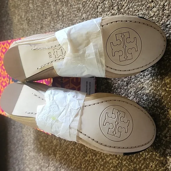 💰 PRICE DROP ! TORY BURCH Carrie Ballet-lamb/English Calf/Elastic