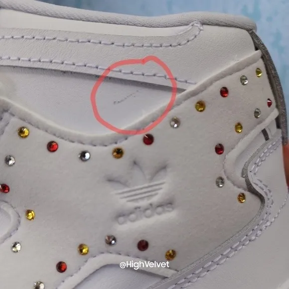 0036 FORUM MID SHOES Swarovski 8.5 (Women's)