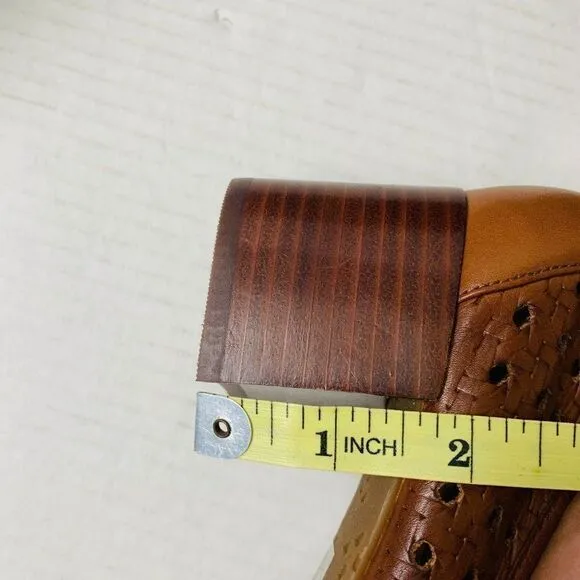 $159 Patricia Nash Allegra Pumps Shoes Tan Leather