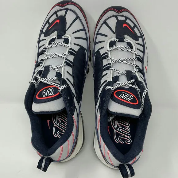2019 Nike Air Max 98 NYC Sneakers CK0850-100 Men’s 10 Yankee Authentic NWOT Y2K