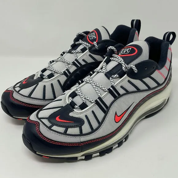 2019 Nike Air Max 98 NYC Sneakers CK0850-100 Men’s 10 Yankee Authentic NWOT Y2K