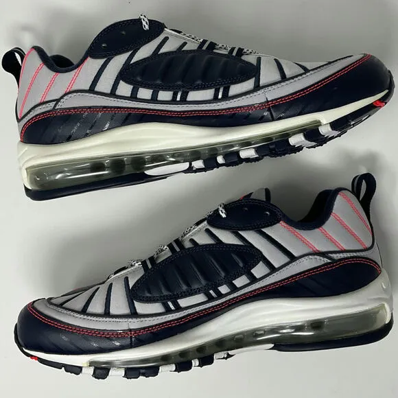 2019 Nike Air Max 98 NYC Sneakers CK0850-100 Men’s 10 Yankee Authentic NWOT Y2K