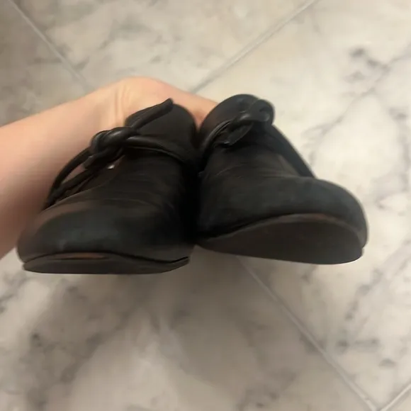 3.1 Philip Lim sz 37.5 black Slip-On Loafers with Black Accent