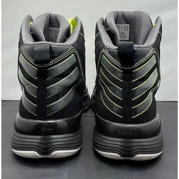Adidas Adizero Shadow Rare Black Volt NBA Basketball Shoes Mens 14 Fast Shipping