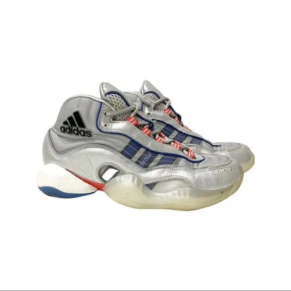 Adidas Crazy 98 X BYW Silver Micropacer Shoes Men's US 9- EF5537 (Kobe Bryant)