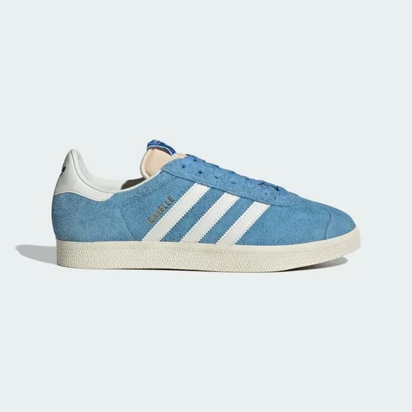 adidas Gazelle Shoes Light Blue / Off-White / Cream