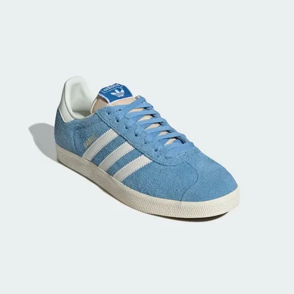 adidas Gazelle Shoes Light Blue / Off-White / Cream