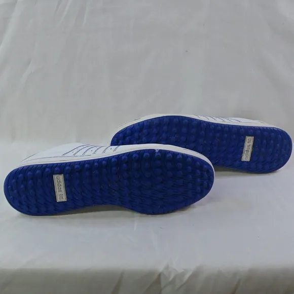Adidas Men's Adizero White Blue Leather Golf Shoes‎ 816456 White Size 9.5