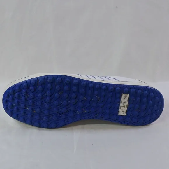 Adidas Men's Adizero White Blue Leather Golf Shoes‎ 816456 White Size 9.5