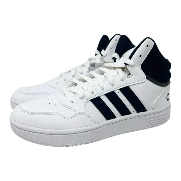 Adidas Men’s Hoops 3.0 Mid GW3019 White/Black Size 13