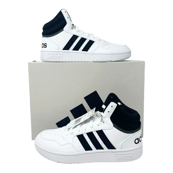 Adidas Men’s Hoops 3.0 Mid GW3019 White/Black Size 13
