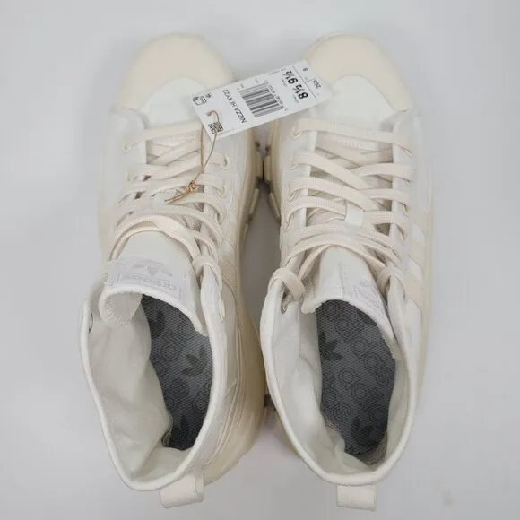 Adidas Nizza Hi XY22 2022 Men's Cloud White Shoes HR1441 US Size 8.5 NWT