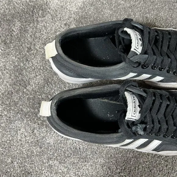 Adidas Nizza Platform FV5321 Black Casual Shoes Sneakers Womens Size 9