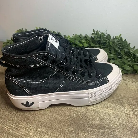 Adidas Nizza Trek Platform Ladies Sz 8 Shoes