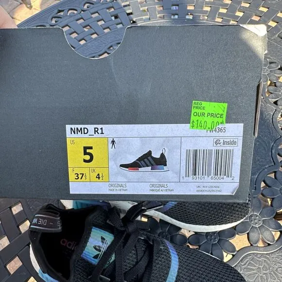 Adidas NMD_R1 Gradient Men's Athletic Shoes FW4365 Size 5