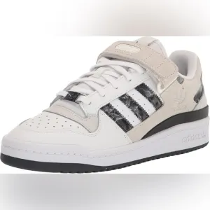 Adidas Originals Women's Forum Low Sneaker Ftwr White/Off White/Core Black 10