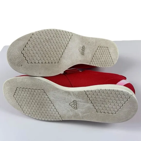 Adidas Powerlift Japan Low Canvas Shoes EG5175 Red White Men's US 10.5 Gym