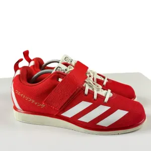 Adidas Powerlift Japan Low Canvas Shoes EG5175 Red White Men's US 10.5 Gym