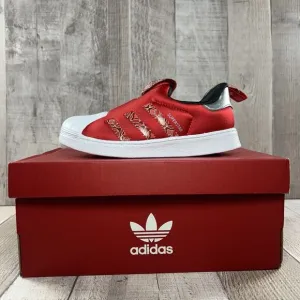 Adidas Superstar 360 Toddler Kid Girl Sneakers Shoes Chinese New Year Red Size 9
