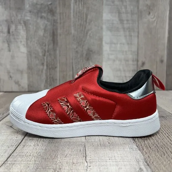 Adidas Superstar 360 Toddler Kid Girl Sneakers Shoes Chinese New Year Red Size 9
