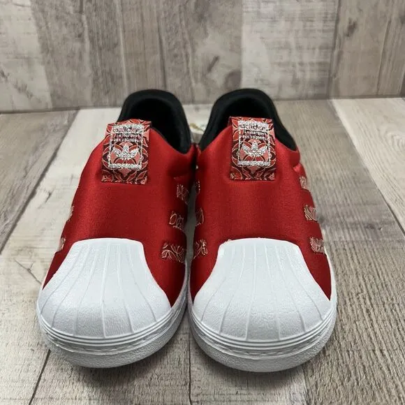 Adidas Superstar 360 Toddler Kid Girl Sneakers Shoes Chinese New Year Red Size 9