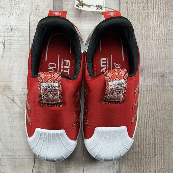Adidas Superstar 360 Toddler Kid Girl Sneakers Shoes Chinese New Year Red Size 9