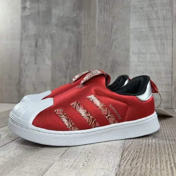 Adidas Superstar 360 Toddler Kid Girl Sneakers Shoes Chinese New Year Red Size 9