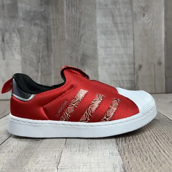 Adidas Superstar 360 Toddler Kid Girl Sneakers Shoes Chinese New Year Red Size 9