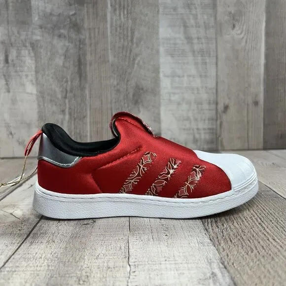 Adidas Superstar 360 Toddler Kid Girl Sneakers Shoes Chinese New Year Red Size 9
