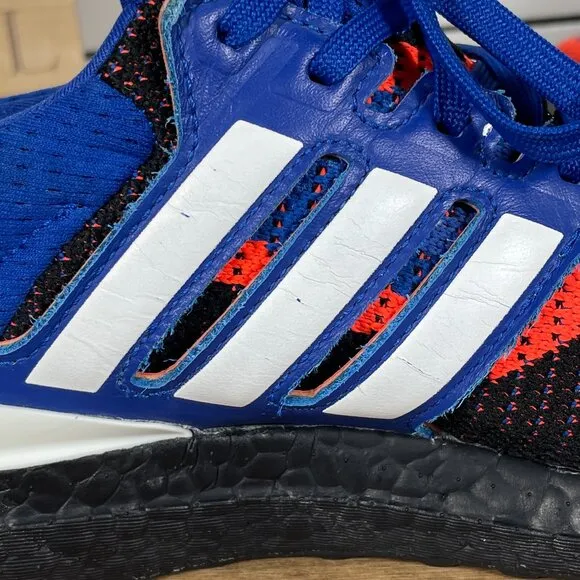 adidas UltraBoost 2.0 Mens Size 8 Shoes Multicolor Stretch Knit Asterisk Sneaker