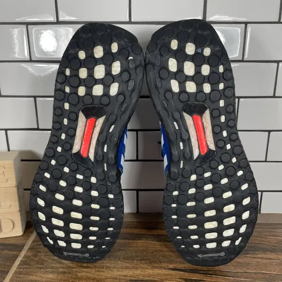 adidas UltraBoost 2.0 Mens Size 8 Shoes Multicolor Stretch Knit Asterisk Sneaker