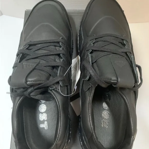 Adidas UltraBoost Leather Black Men Sz 7.5 EF 0901 NWB