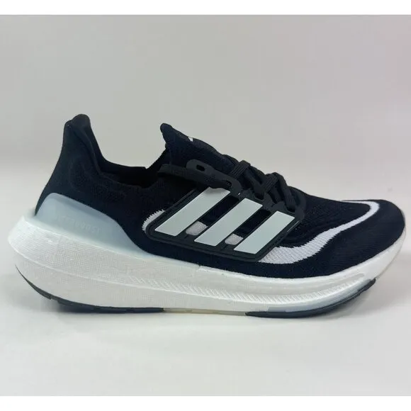 Adidas UltraBoost Light Black White Mens 7.5 / Womens 8.5 Running Shoes HQ6340