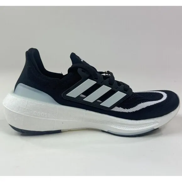 Adidas UltraBoost Light Black White Mens 7.5 / Womens 8.5 Running Shoes HQ6340
