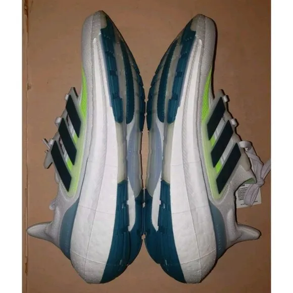 Adidas UltraBoost Light Running Shoes White Men's Size 12 IE1768 New