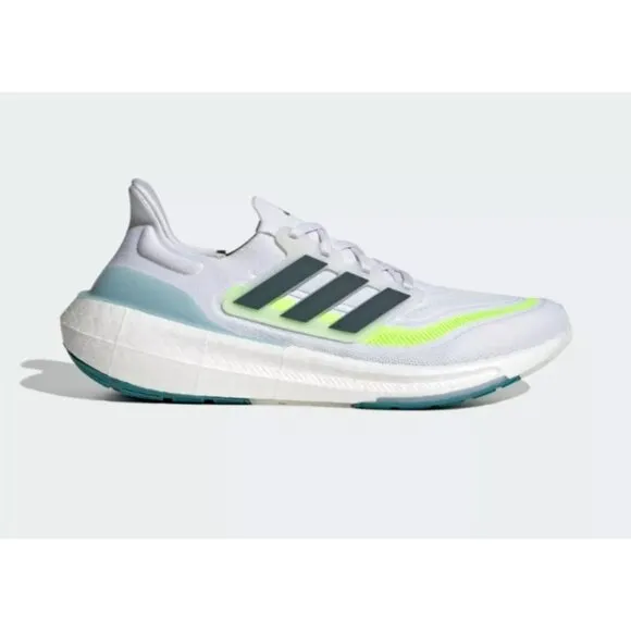 Adidas UltraBoost Light Running Shoes White Men's Size 12 IE1768 New