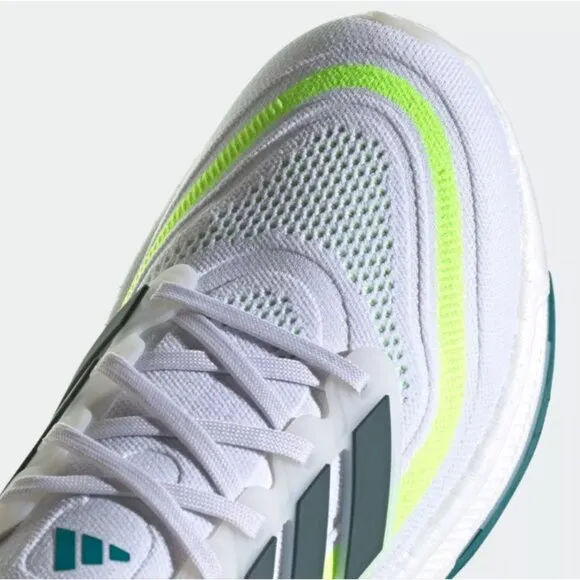 Adidas UltraBoost Light Running Shoes White Men's Size 12 IE1768 New