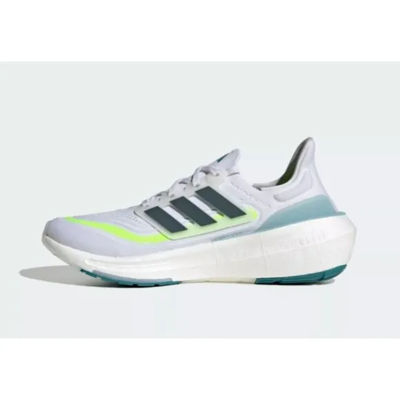 Adidas UltraBoost Light Running Shoes White Men's Size 12 IE1768 New