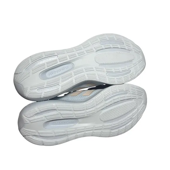 Adidas Women's Light Blue Running Shoes cloud foam size 7