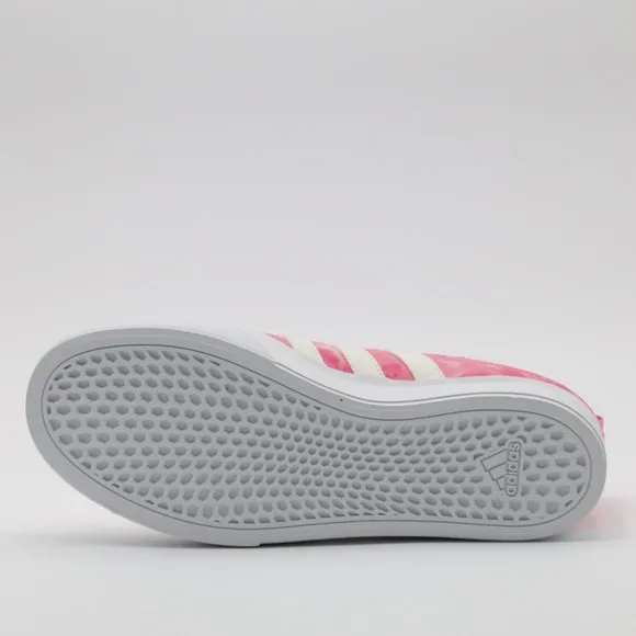 Adidas Womens Sportswear Bravada 2.0 Platform Mid Shoes Pink/White Size 9