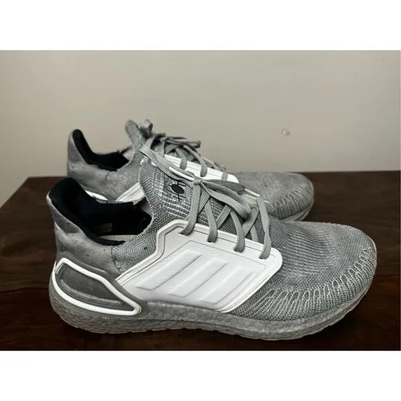 Adidas Ultraboost 20 x James Bond 007 Running Shoes - Men's 13 - Grey/White - Pr