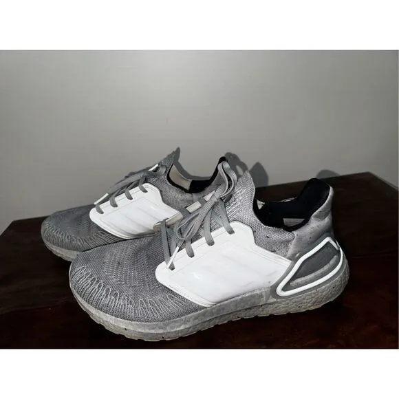 Adidas Ultraboost 20 x James Bond 007 Running Shoes - Men's 13 - Grey/White - Pr